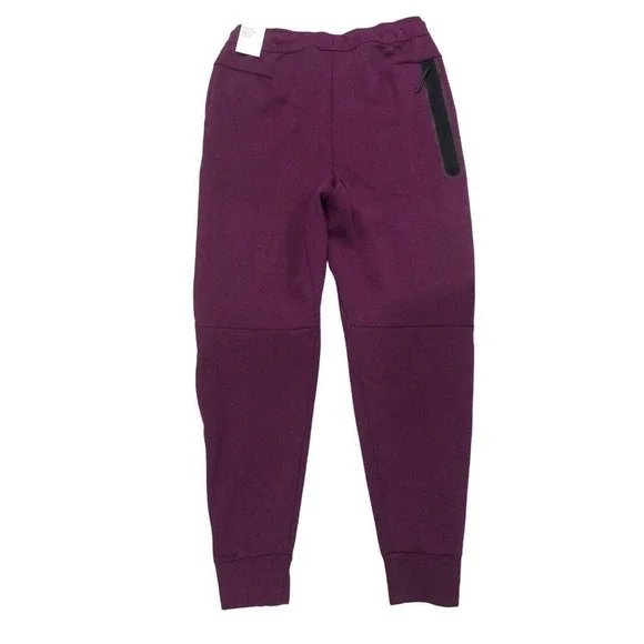 Nike Sportswear Mens Medium Tech Fleece Joggers Royal Sangria CU4495-610 $110